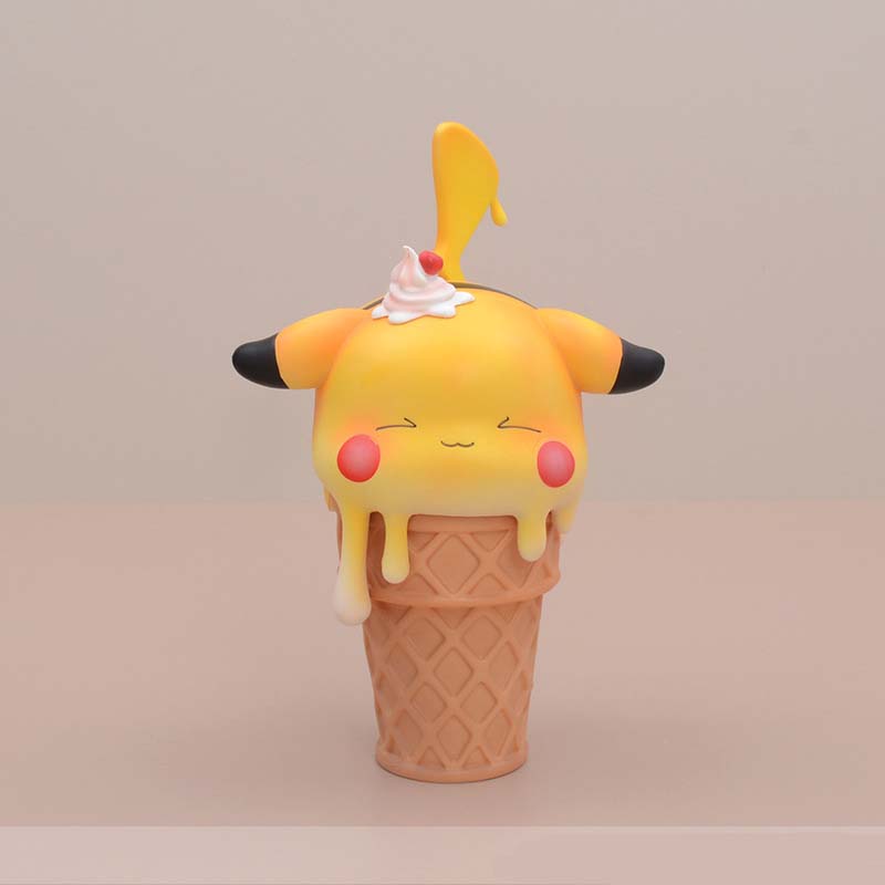 Pokemon Ice Cream Pikachu Action Figure Collectible Model Toy 15cm