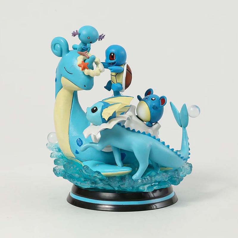 Pokemon Lapras Action Figure Collectible Model Toy with Light 16cm