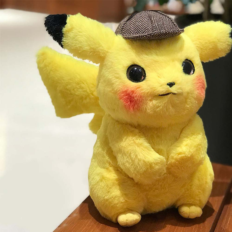 Pokemon Lovely Detective Pikachu Plush Stuffed Toy - Toysoff.com