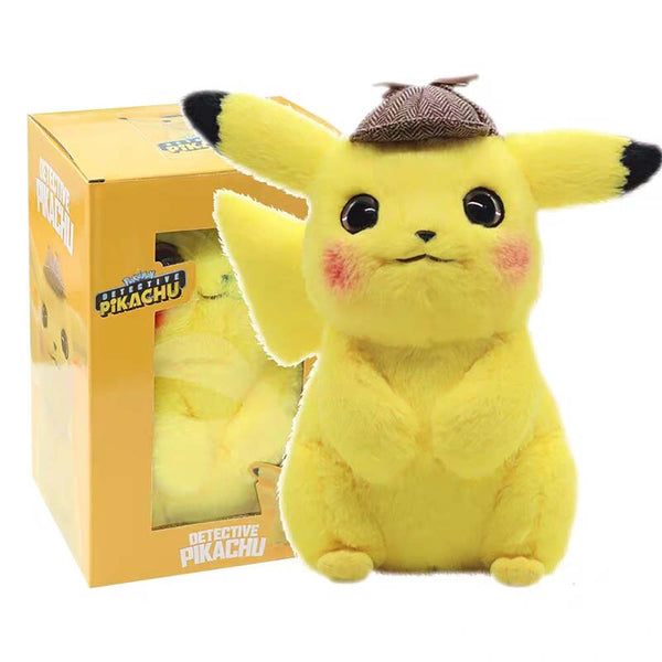 Pokemon Lovely Detective Pikachu Plush Stuffed Toy - Toysoff.com