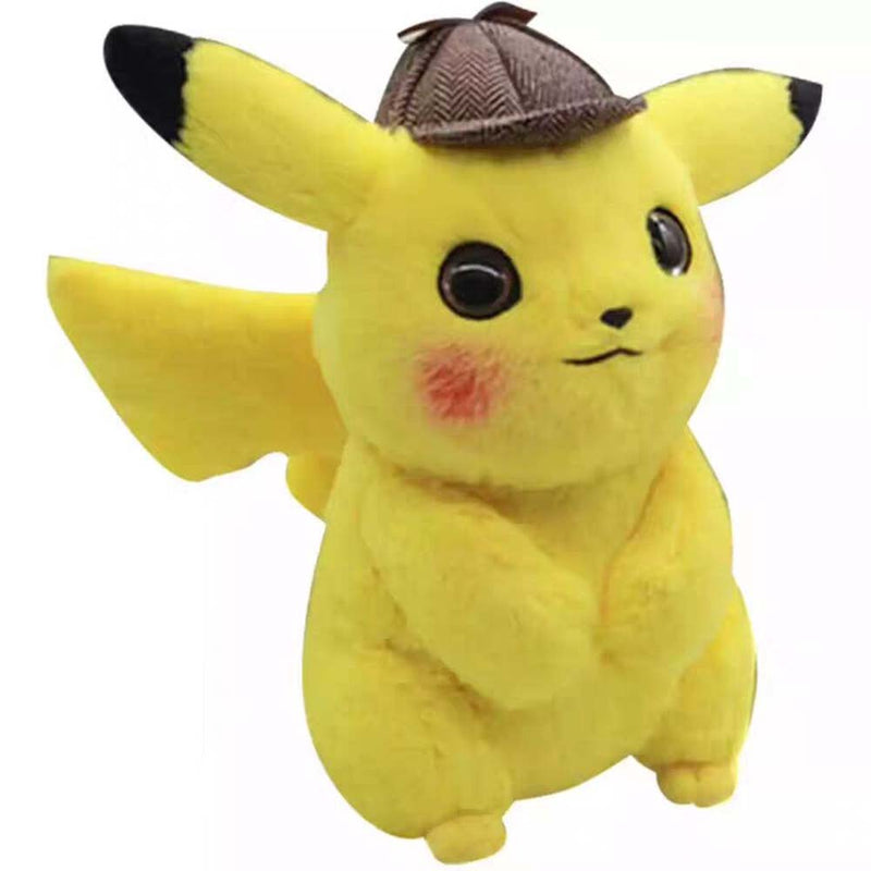 Pokemon Lovely Detective Pikachu Plush Stuffed Toy - Toysoff.com