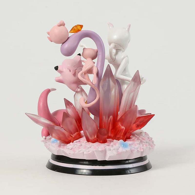 Pokemon Mewtwo Action Figure Collectible Model Toy with Light 14cm