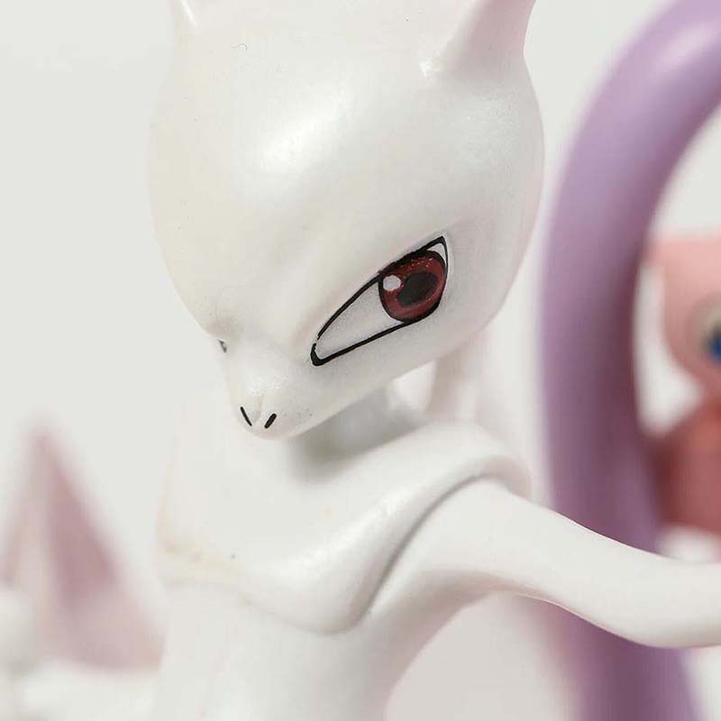 Pokemon Mewtwo Action Figure Collectible Model Toy with Light 14cm