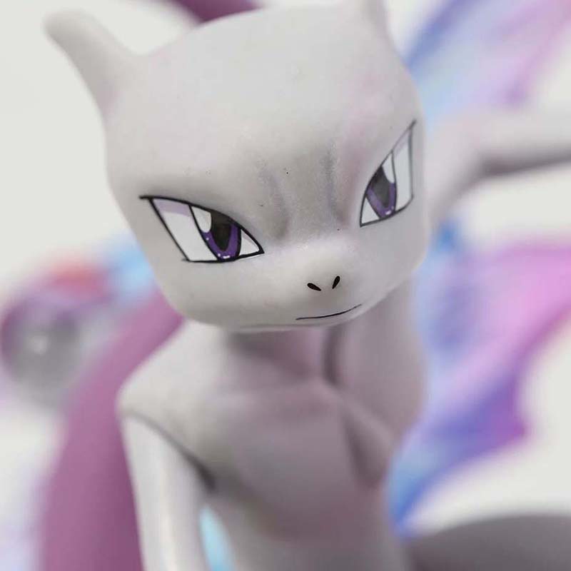 Pokemon Mewtwo Action Figure Collectible Model Toy with Light 28cm