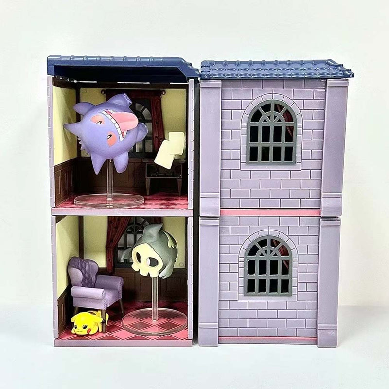 Pokemon Midnight Mansion Collection Action Figure Model Mini Toy 4pcs