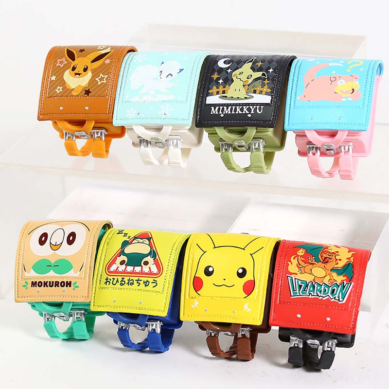 Pokemon Mini School Bag Action Figure Model Pendant Toy 8pcs 5cm