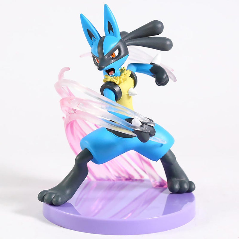 Pokemon Monster Gallery Lucario Action Figure Model Toy 13cm