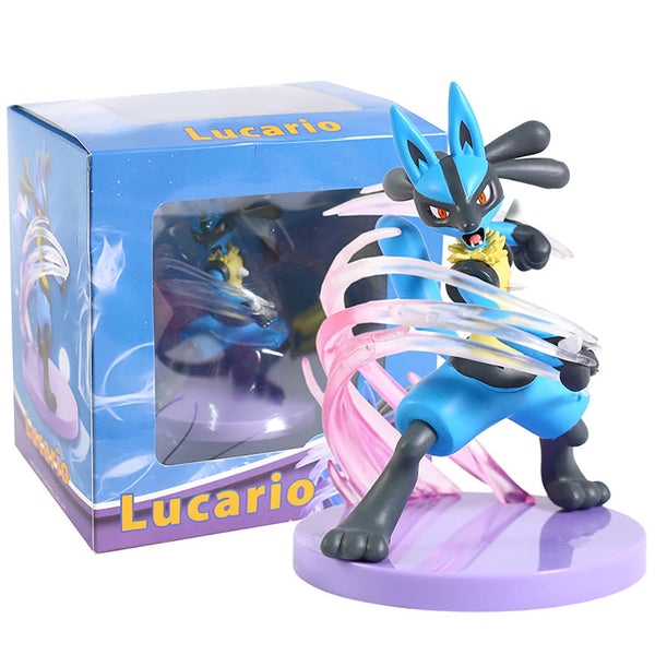 Pokemon Monster Gallery Lucario Action Figure Model Toy 13cm