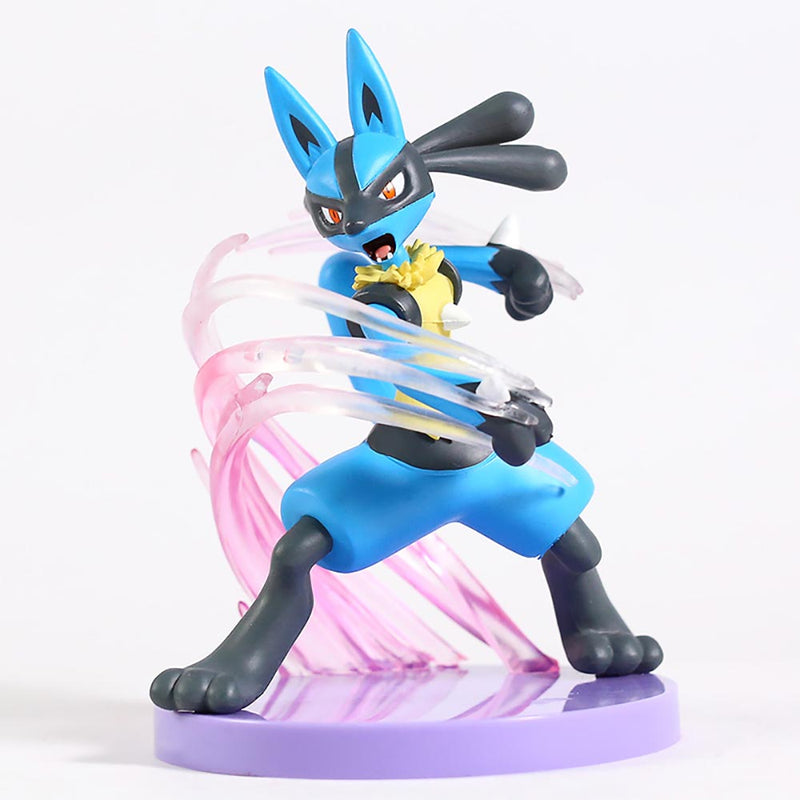 Pokemon Monster Gallery Lucario Action Figure Model Toy 13cm