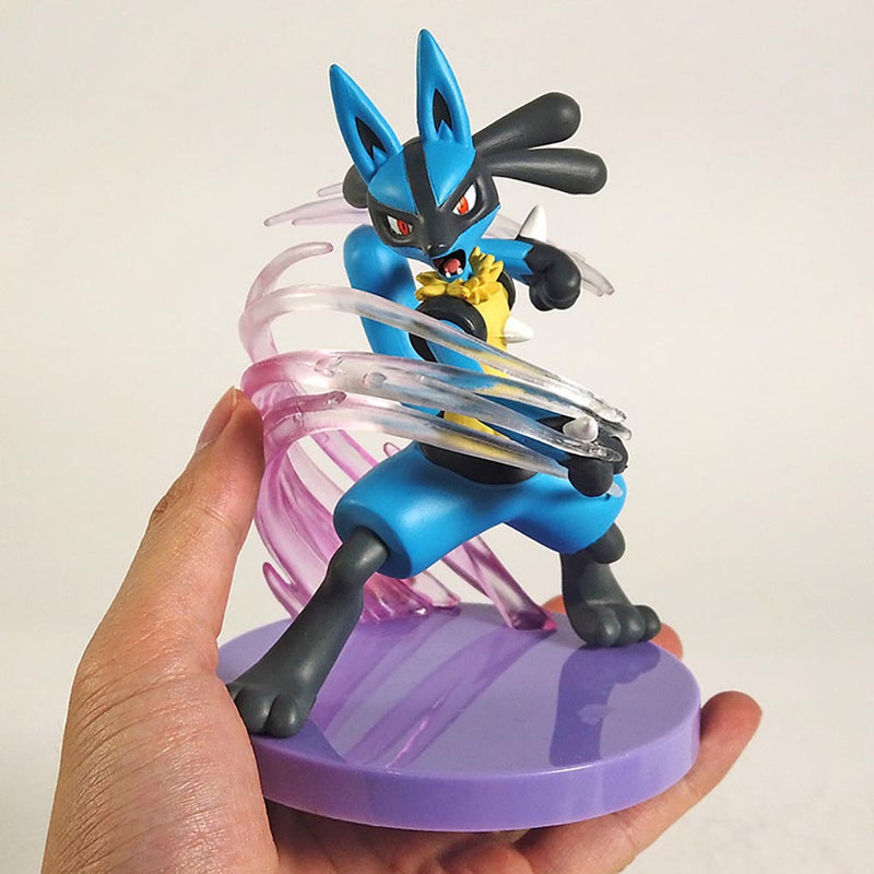 Pokemon Monster Gallery Lucario Action Figure Model Toy 13cm