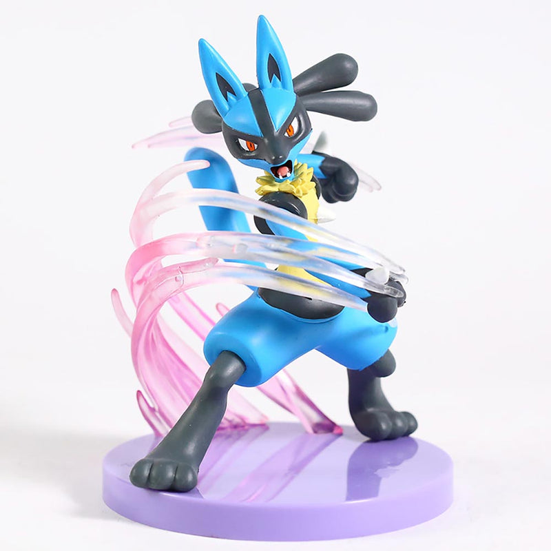 Pokemon Monster Gallery Lucario Action Figure Model Toy 13cm