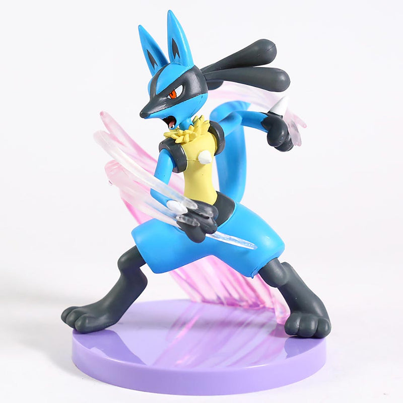 Pokemon Monster Gallery Lucario Action Figure Model Toy 13cm