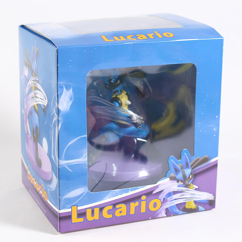 Pokemon Monster Gallery Lucario Action Figure Model Toy 13cm