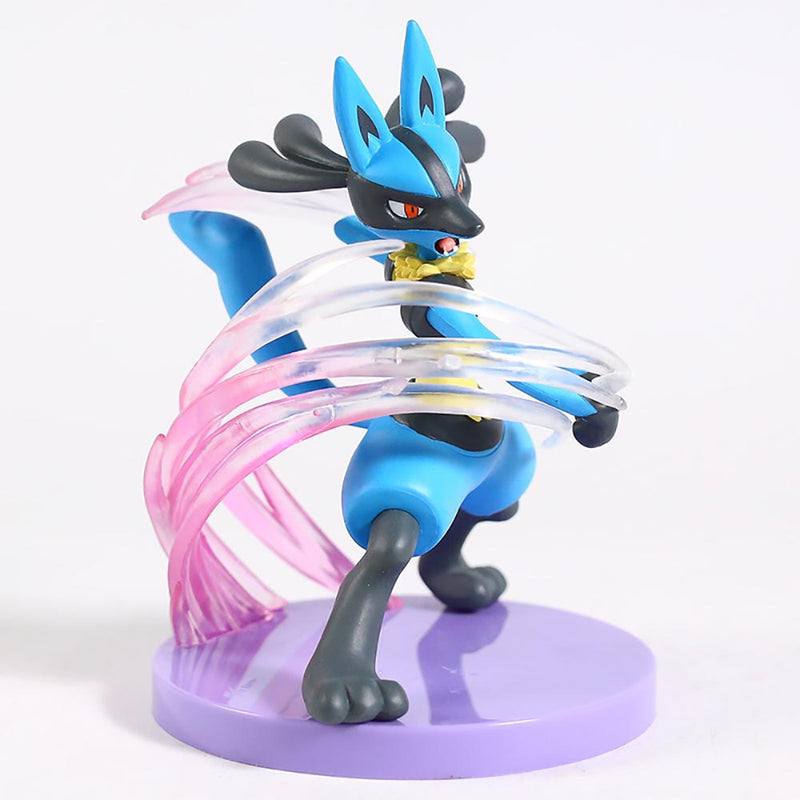 Pokemon Monster Gallery Lucario Action Figure Model Toy 13cm