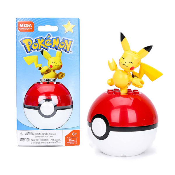 Pokemon Pikachu Ball Building Set Action Figure - Toysoff.com