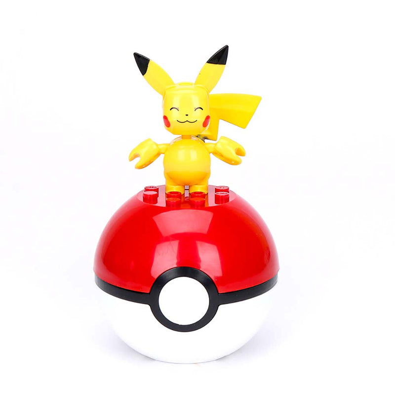 Pokemon Pikachu Ball Building Set Action Figure - Toysoff.com