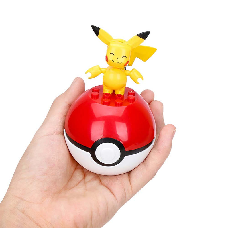 Pokemon Pikachu Ball Building Set Action Figure - Toysoff.com