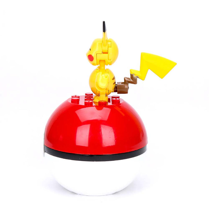 Pokemon Pikachu Ball Building Set Action Figure - Toysoff.com