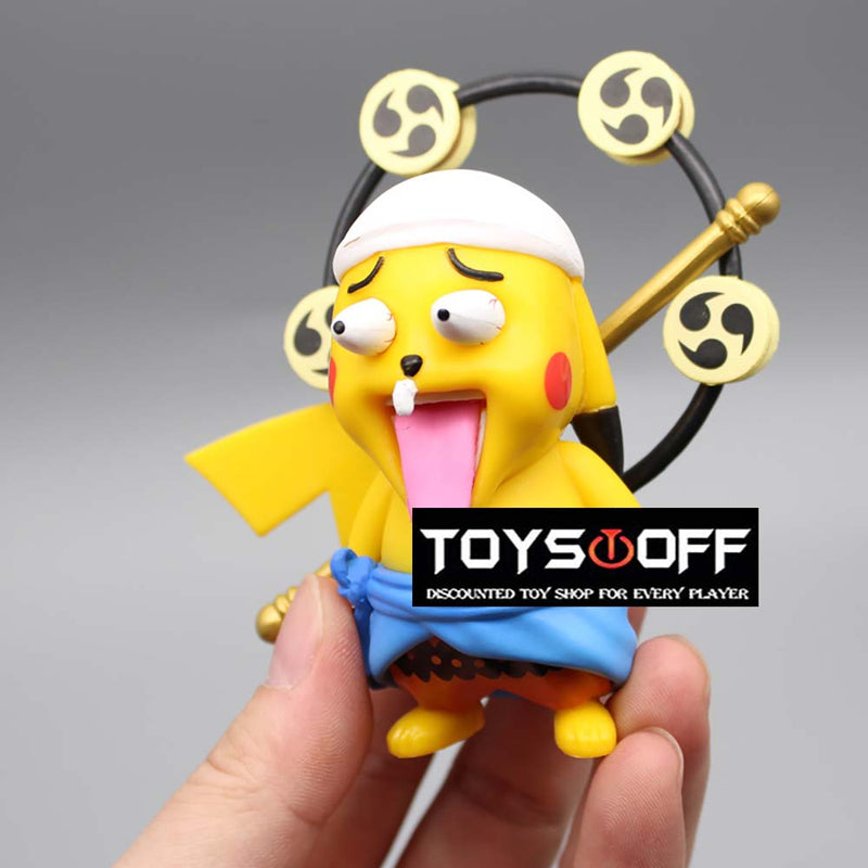 Pokemon Pikachu Cos Enel Action Figure Funny Model Toy 10cm