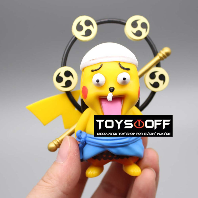 Pokemon Pikachu Cos Enel Action Figure Funny Model Toy 10cm