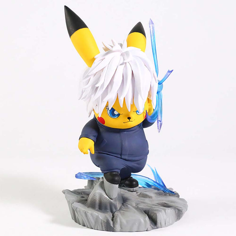 Pokemon Pikachu Cos Gojo Satoru Action Figure Model Toy 16cm