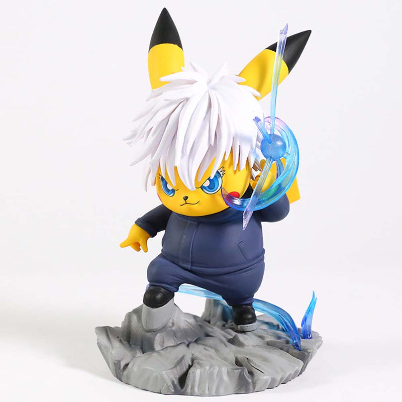 Pokemon Pikachu Cos Gojo Satoru Action Figure Model Toy 16cm