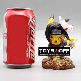 Pokemon Pikachu Cos Naruto Uchiha Itachi Action Figure Funny Toy 10cm