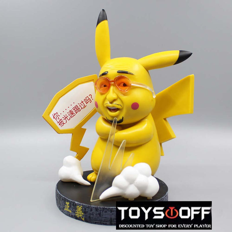 Pokemon Pikachu Cos ONE PIECE Borsalino Action Figure Model Toy 18cm