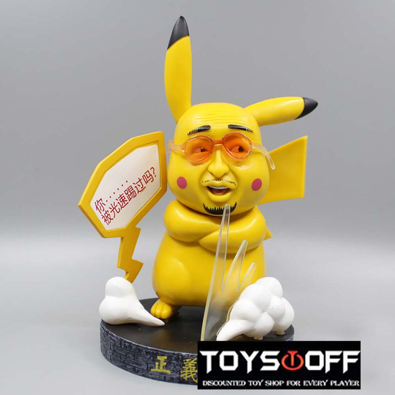 Pokemon Pikachu Cos ONE PIECE Borsalino Action Figure Model Toy 18cm