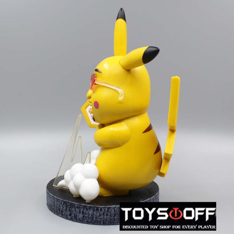 Pokemon Pikachu Cos ONE PIECE Borsalino Action Figure Model Toy 18cm