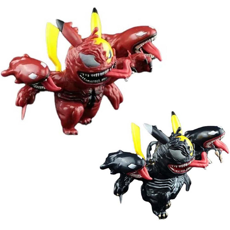 Pokemon Pikachu Cos Venom Action Figure Model Toy 10cm