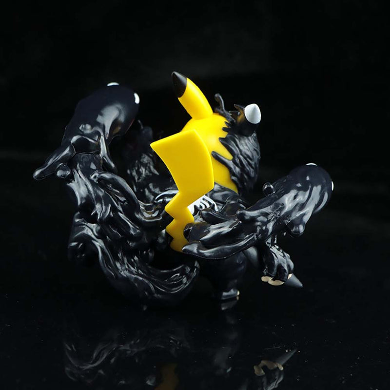 Pokemon Pikachu Cos Venom Action Figure Model Toy 10cm