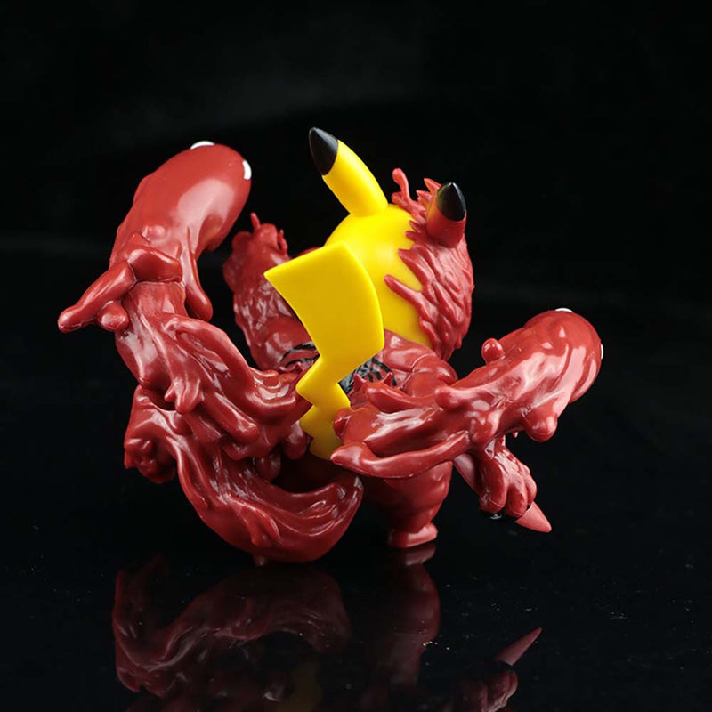 Pokemon Pikachu Cos Venom Action Figure Model Toy 10cm