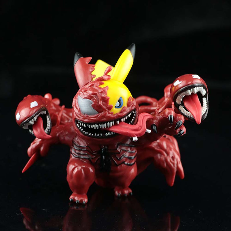 Pokemon Pikachu Cos Venom Action Figure Model Toy 10cm