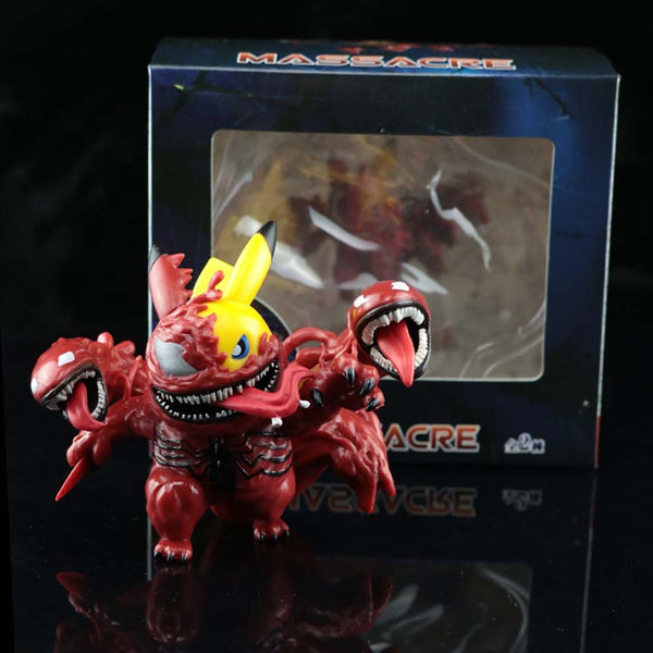 Pokemon Pikachu Cos Venom Action Figure Model Toy 10cm