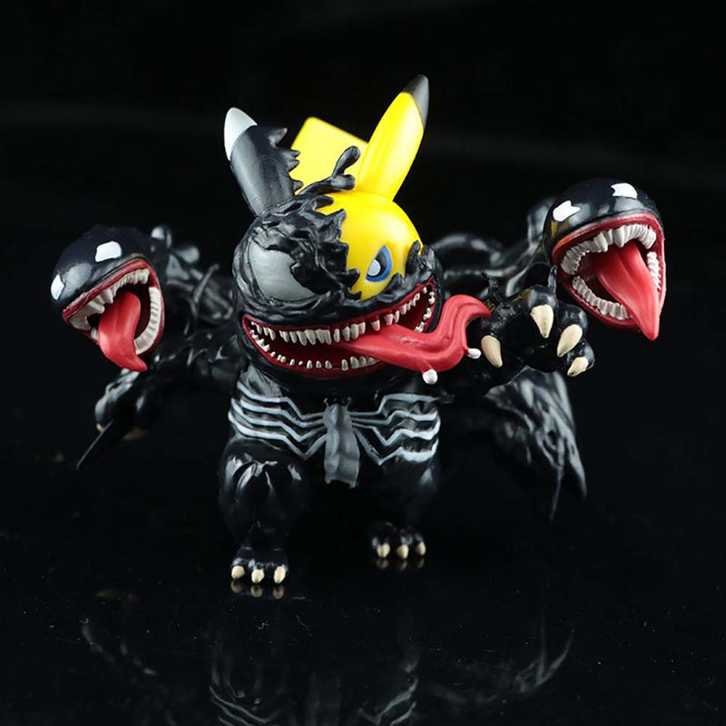 Pokemon Pikachu Cos Venom Action Figure Model Toy 10cm