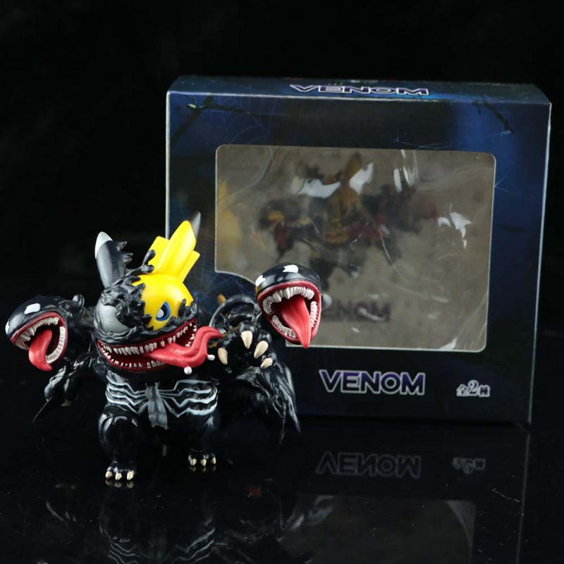 Pokemon Pikachu Cos Venom Action Figure Model Toy 10cm