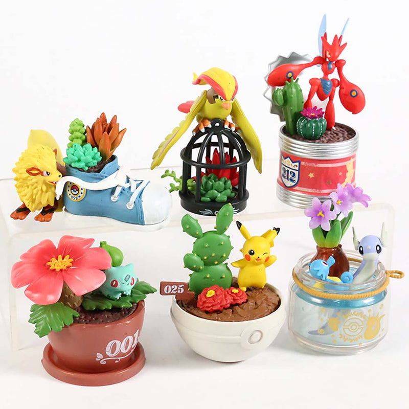 Pokemon Pocket Botanical Vol 1 Action Figure Model Mini Toy 6pcs 7cm