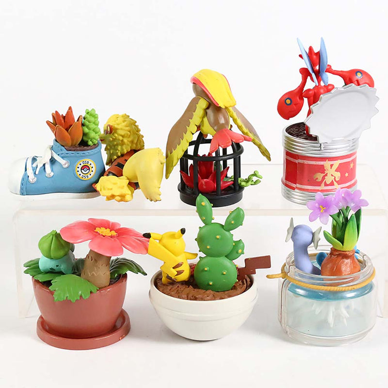 Pokemon Pocket Botanical Vol 1 Action Figure Model Mini Toy 6pcs 7cm