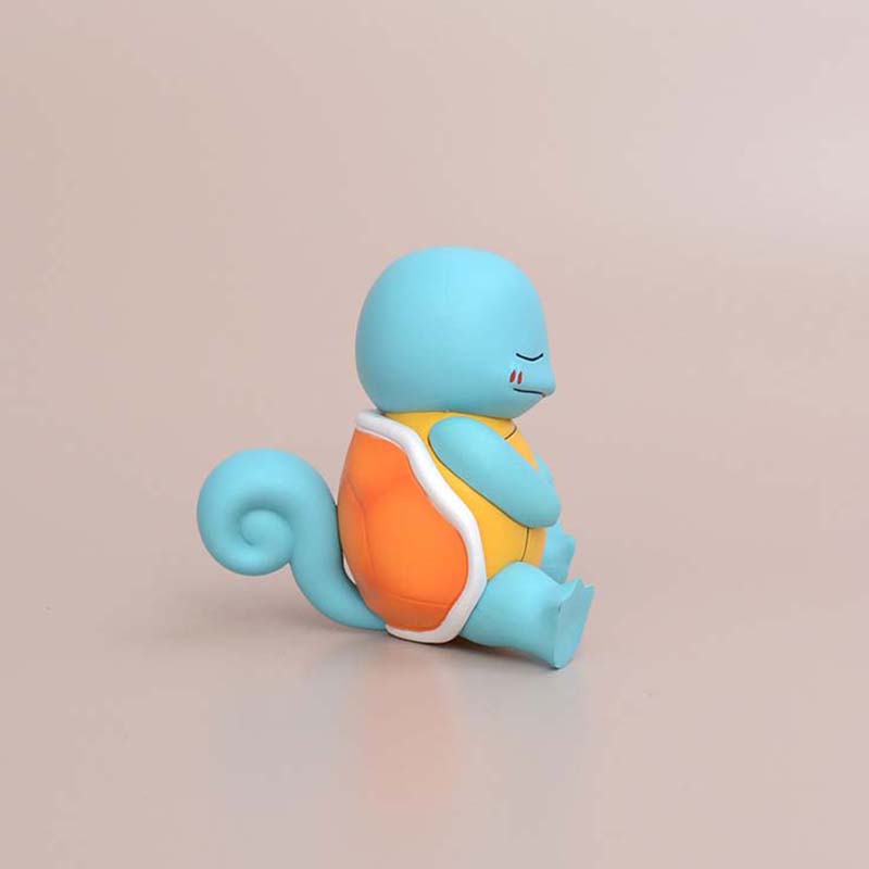 Pokemon Sleeping Bulbasaur Squirtle Anger Psyduck Action Figure Toy