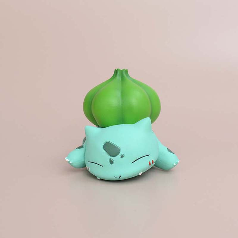 Pokemon Sleeping Bulbasaur Squirtle Anger Psyduck Action Figure Toy