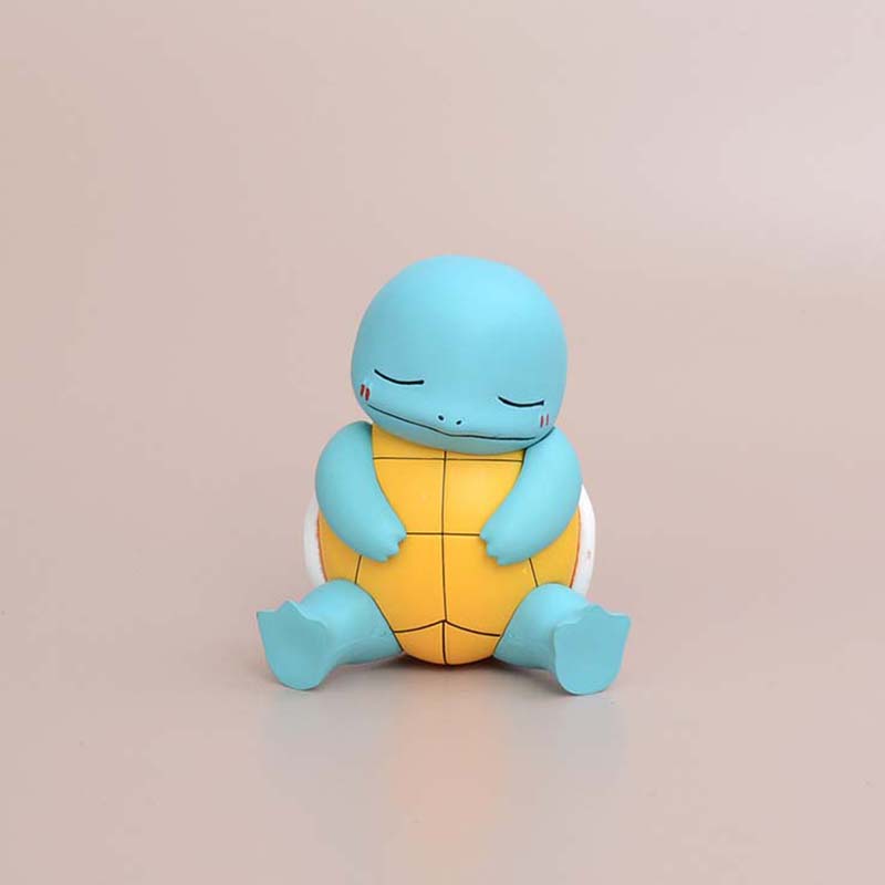 Pokemon Sleeping Bulbasaur Squirtle Anger Psyduck Action Figure Toy