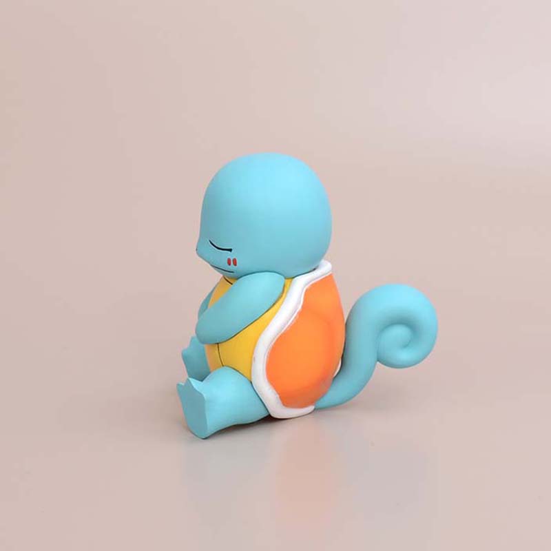 Pokemon Sleeping Bulbasaur Squirtle Anger Psyduck Action Figure Toy