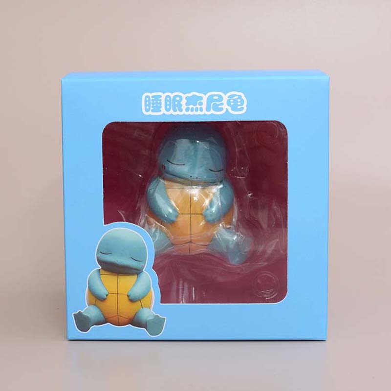 Pokemon Sleeping Bulbasaur Squirtle Anger Psyduck Action Figure Toy