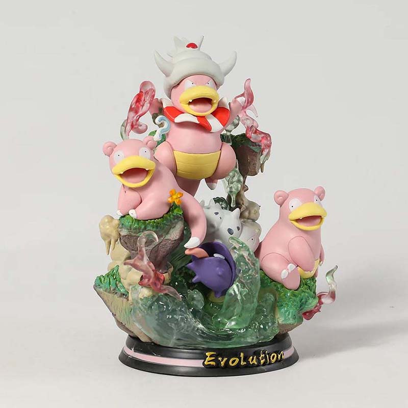 Pokemon Slowking Action Figure Collectible Model Toy with Light 21cm