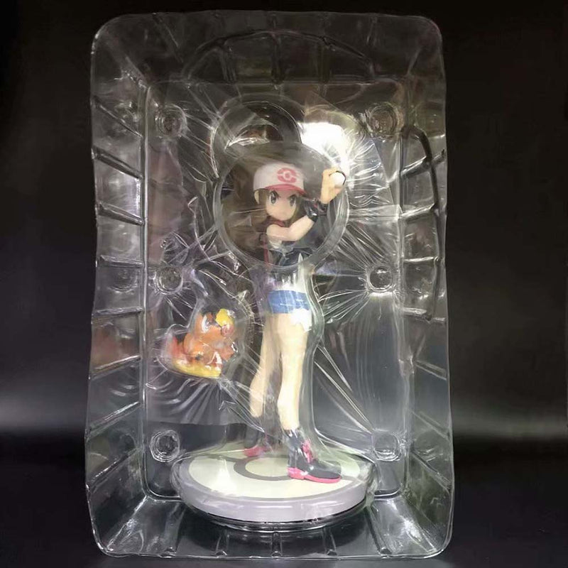 Pokemon Touko with Pokabu Action Figure Collectible Model Toy 20cm