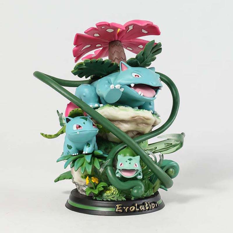 Pokemon Venusaur Action Figure Collectible Model Toy with Light 21cm