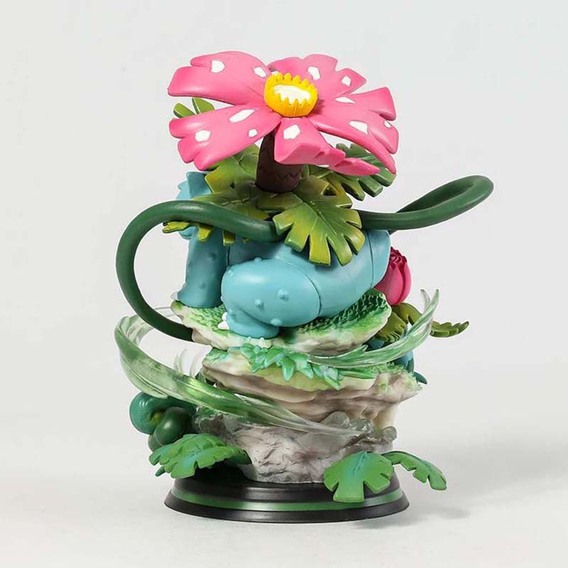 Pokemon Venusaur Action Figure Collectible Model Toy with Light 21cm