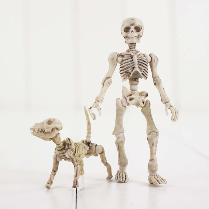 Pose Skeleton Mobile Pendant Action Figure Collectible Model Toy 3-8cm