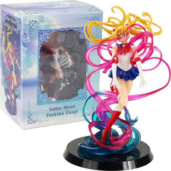 Pretty Guardian Sailor Moon Tsukino Usagi Action Figure Model Toy 20cm